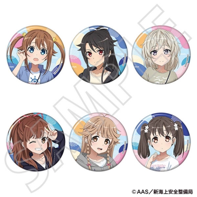 【グッズ-バッチ】劇場版 ハイスクール・フリート 【Space A la mode】キャラバッジコレクション