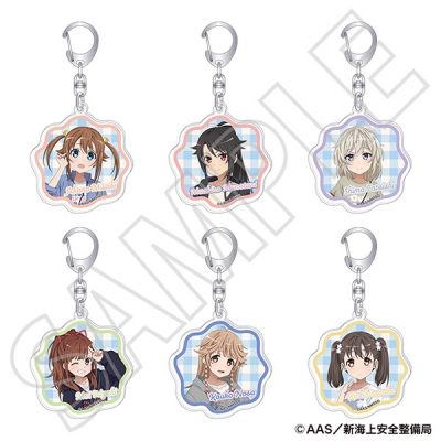 【グッズ-キーホルダー】劇場版 ハイスクール・フリート 【Space A la mode】アクリルキーホルダーコレクション