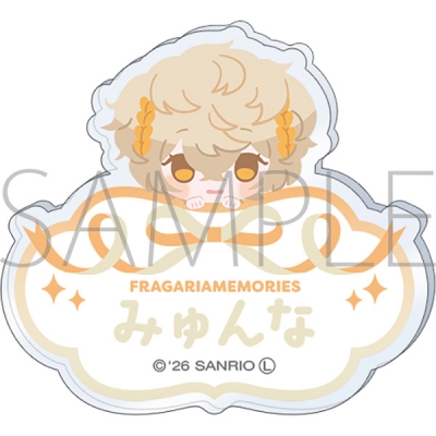 【グッズ-バッチ】フラガリアメモリーズ お名前バッジ/ミュンナ
