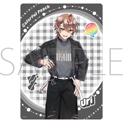 【グッズ-下敷き】カラフルピーチ 下敷き/うり