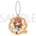 【グッズ-キーホルダー】カラフルピーチ アクリルキーホルダー/えとの画像