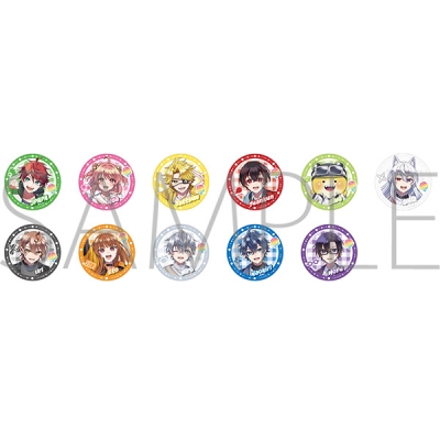 【グッズ-バッチ】カラフルピーチ 缶バッジコレクション