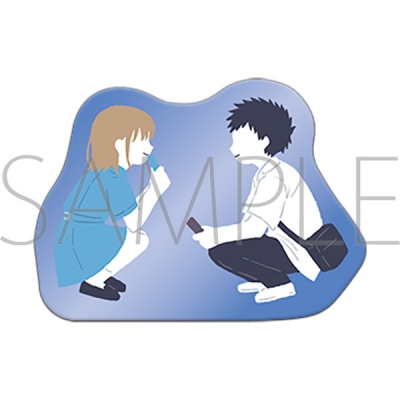 【グッズ-ピンバッチ】アオのハコ ピンズ/猪股 大喜&鹿野 千夏 B ゆるパレット