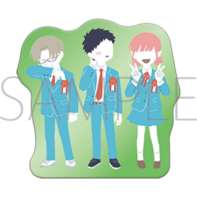 【グッズ-ピンバッチ】アオのハコ ピンズ/猪股 大喜&蝶野 雛&笠原 匡 ゆるパレット