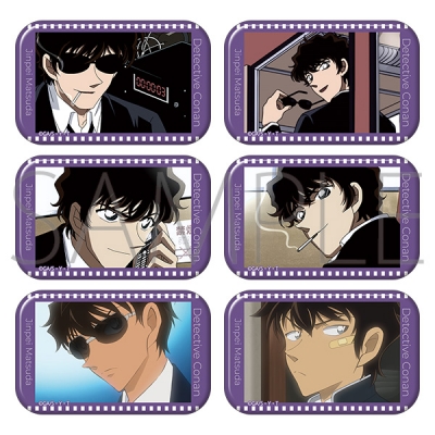 【グッズ-バッチ】名探偵コナン スクエア缶バッジコレクション/松田陣平ver.