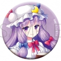 【グッズ-バッチ】東方Project シルキーマット缶バッジ/パチュリー・ノーレッジの画像