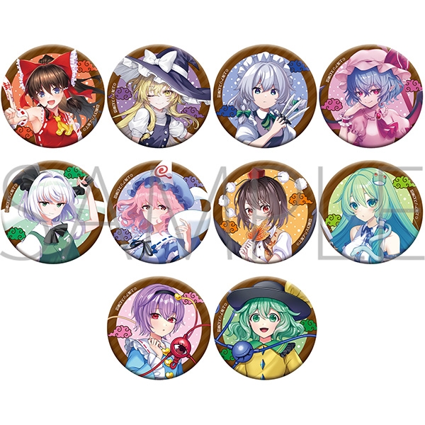 【グッズ-バッチ】東方Project キャラバッジコレクション