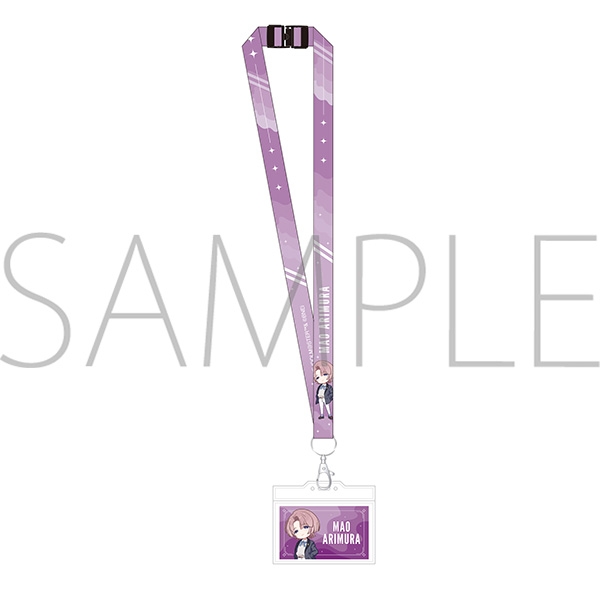 【グッズ-ストラップ】学園アイドルマスター ネックストラップ／有村麻央
