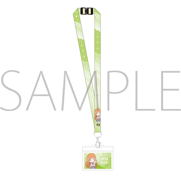 【グッズ-ストラップ】学園アイドルマスター ネックストラップ／紫雲清夏