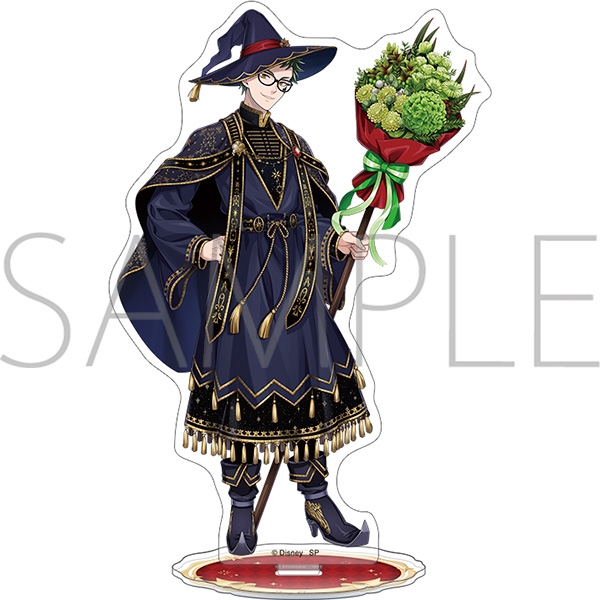 【グッズ-スタンドポップ】ディズニー ツイステッドワンダーランド アクリルスタンド／ブルームバースデー ver. トレイ・クローバー