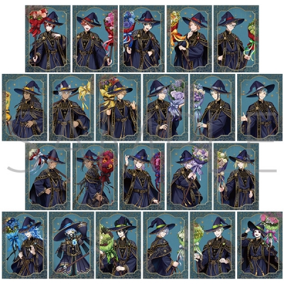 【グッズ-ポストカード】ディズニー ツイステッドワンダーランド ポストカードコレクション/ブルームバースデー ver.