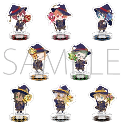 【グッズ-スタンドポップ】ディズニー ツイステッドワンダーランド ちゅあスタ ミニチュアアクリルスタンドコレクション/ブルームバースデー ver. vol.1