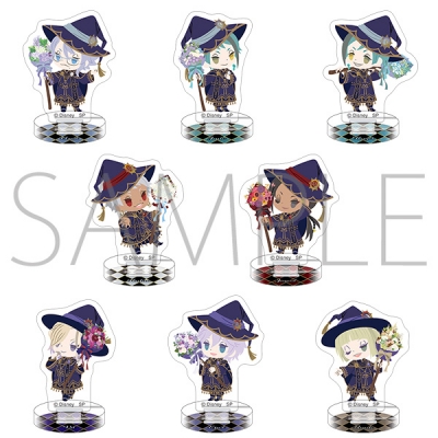 【グッズ-スタンドポップ】ディズニー ツイステッドワンダーランド ちゅあスタ ミニチュアアクリルスタンドコレクション/ブルームバースデー ver. vol.2