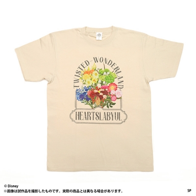 【グッズ-Tシャツ】ディズニー ツイステッドワンダーランド 【Space A la mode】Tシャツ/ブルームバースデー ver. ハーツラビュル寮