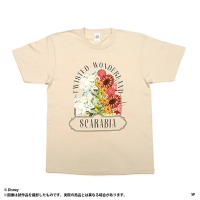 【グッズ-Tシャツ】ディズニー ツイステッドワンダーランド 【Space A la mode】Tシャツ/ブルームバースデー ver. スカラビア寮
