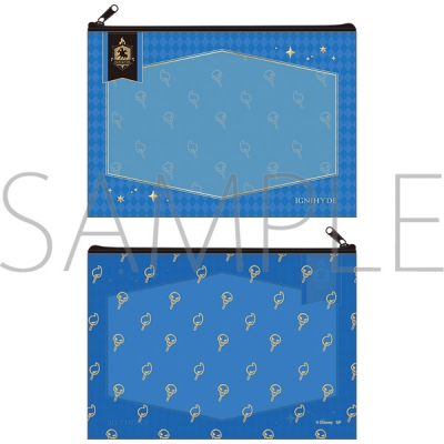 【グッズ-ポーチ】ディズニー ツイステッドワンダーランド 【Space A la mode】クリアポーチ/ブルームバースデー ver. イグニハイド寮