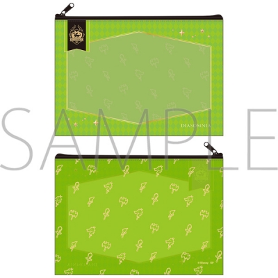 【グッズ-ポーチ】ディズニー ツイステッドワンダーランド 【Space A la mode】クリアポーチ/ブルームバースデー ver. ディアソムニア寮