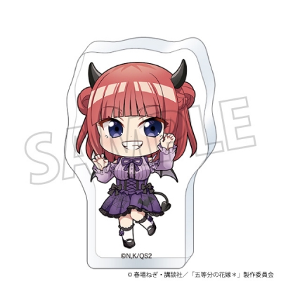 【グッズ-スタンドポップ】五等分の花嫁* ころっとアクリルフィギュア/(ミニキャラ)中野二乃