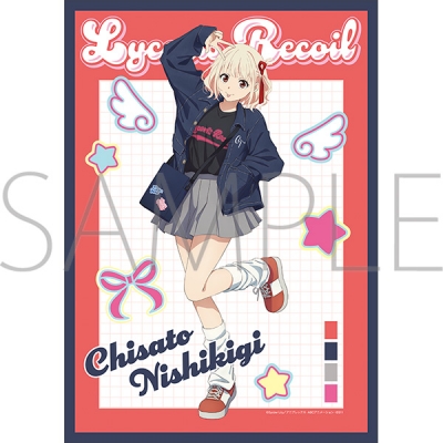 【グッズ-ポスター】リコリス・リコイル 【Space A la mode】クリアポスター(錦木千束)