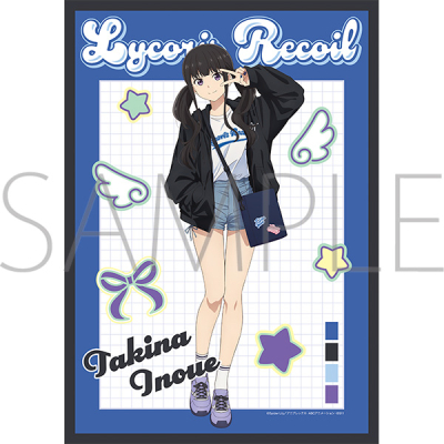 【グッズ-ポスター】リコリス・リコイル 【Space A la mode】クリアポスター(井ノ上たきな)