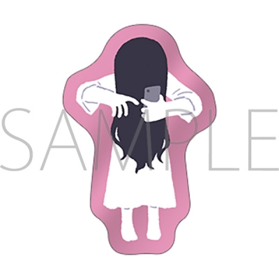 【グッズ-ピンバッチ】オリジナル 貞子 ピンズ/スマートフォン ゆるパレ