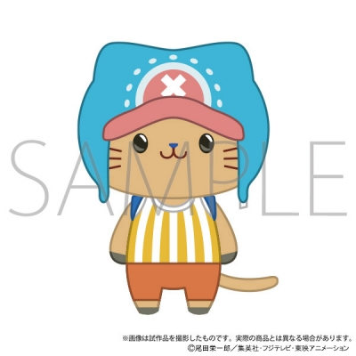 【グッズ-キーホルダー】ONE PIECE withCATアイマスク付きぬいぐるみキーホルダー/チョッパー
