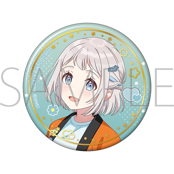 【グッズ-バッチ】学園アイドルマスター 箔押し缶バッジ／葛城リーリヤ　初星文化祭フェア