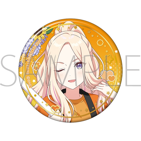 【グッズ-バッチ】学園アイドルマスター 箔押し缶バッジ／十王星南　初星文化祭フェア