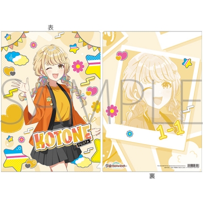 【グッズ-クリアファイル】学園アイドルマスター クリアファイル/藤田ことね 初星文化祭フェア