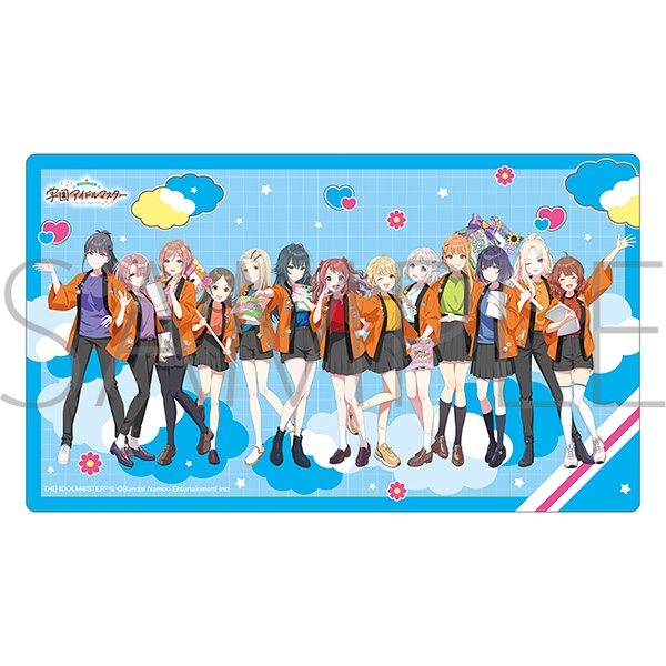 【グッズ-デスクマット】学園アイドルマスター マルチプレイマット／初星文化祭フェア