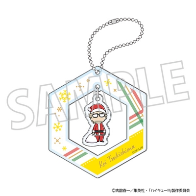 【グッズ-キーホルダー】ハイキュー!! オーナメント風キーホルダー/月島 蛍