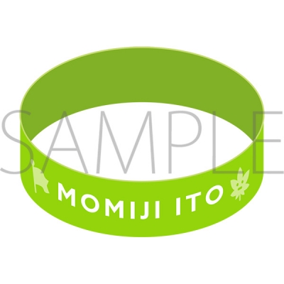 【グッズ-腕輪】シャインポスト シリコンバンド/伊藤紅葉