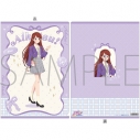 【グッズ-クリアファイル】アイカツ! クリアファイル/-Cute Check Style ver.- 紫吹 蘭の画像