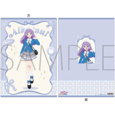【グッズ-クリアファイル】アイカツ! クリアファイル/-Cute Check Style ver.- 氷上スミレ