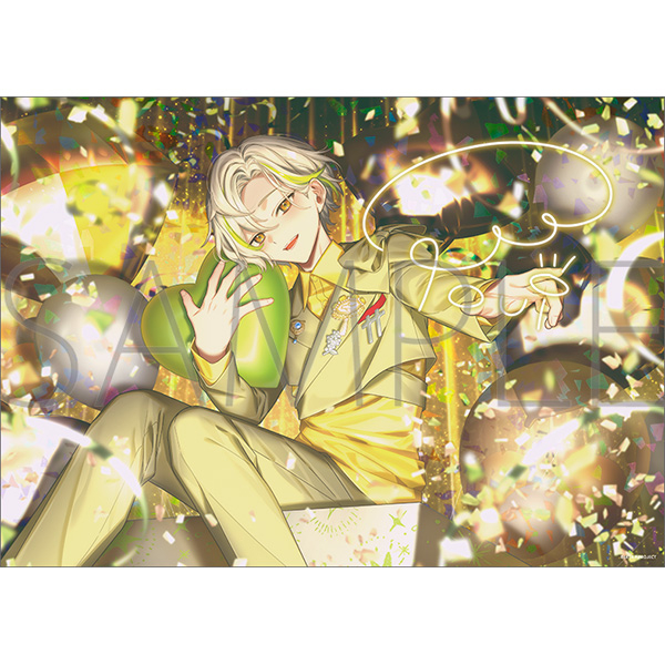 【グッズ-ポスター】18TRIP クリアポスター/Best Wishes Snap 白光 糖衣