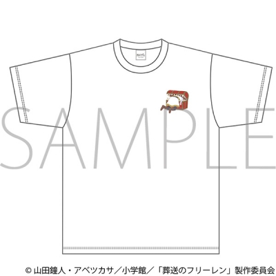 【グッズ-Tシャツ】葬送のフリーレン Tシャツ/ゆるパレット フリーレン&ミミック