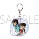 【グッズ-キーホルダー】劇場版 名探偵コナン ハイウェイの堕天使 オーロラアクリルキーホルダー/江戸川コナン&世良真純の画像