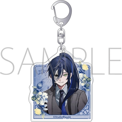 【グッズ-キーホルダー】悪魔執事と黒い猫 アクリルキーホルダー/4th Anniversary ボスキ