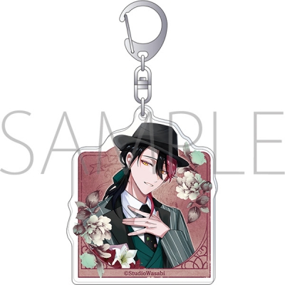 【グッズ-キーホルダー】悪魔執事と黒い猫 アクリルキーホルダー/4th Anniversary ルカス