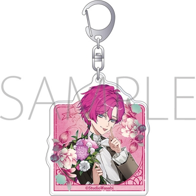 【グッズ-キーホルダー】悪魔執事と黒い猫 アクリルキーホルダー/4th Anniversary ラト