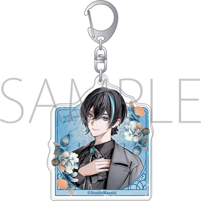 【グッズ-キーホルダー】悪魔執事と黒い猫 アクリルキーホルダー/4th Anniversary ベレン