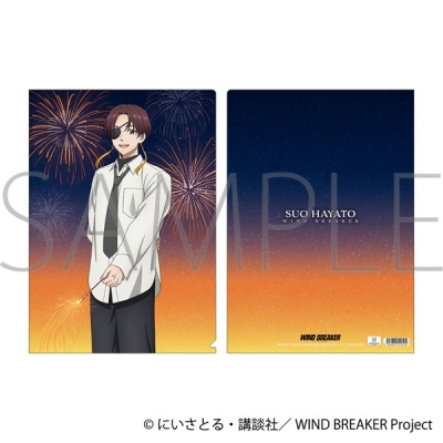 【グッズ-クリアファイル】WIND BREAKER クリアファイル/蘇枋 隼飛 花火
