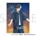 【グッズ-ステッカー】WIND BREAKER ホログラムステッカー/桜 遥 花火の画像