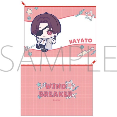 【グッズ-ポーチ】WIND BREAKER クリアポーチ/蘇枋 隼飛 ぬいパルすきっぷ