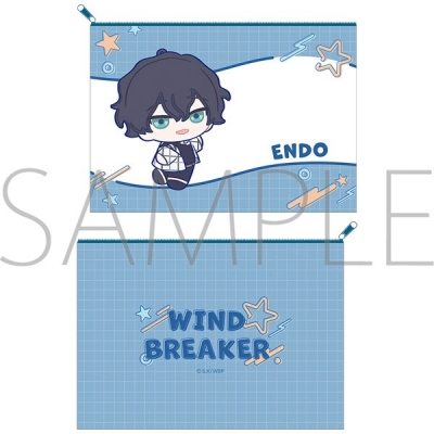 【グッズ-ポーチ】WIND BREAKER クリアポーチ/えん堂 哉真斗 ぬいパルすきっぷ