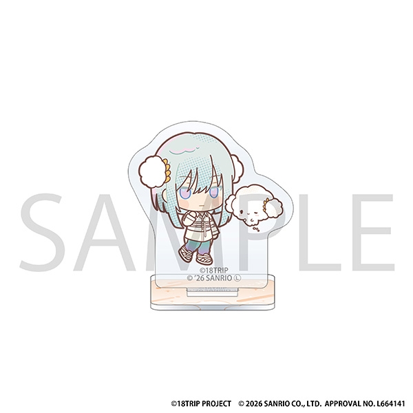 【グッズ-スタンドポップ】18TRIP ミニアクリルスタンド/畔川 幾成×こぎみゅん サンリオキャラクターズ