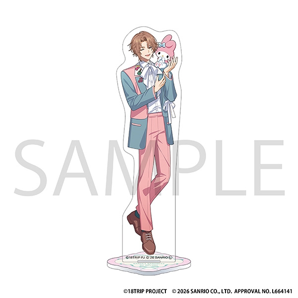 【グッズ-スタンドポップ】18TRIP アクリルスタンド/斜木 七基×マイメロディ サンリオキャラクターズ
