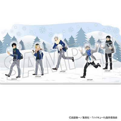 【グッズ-スタンドポップ】ハイキュー!! アクリルジオラマ