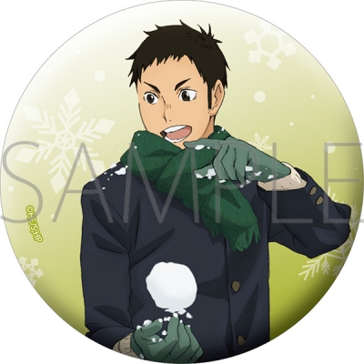 【グッズ-バッチ】ハイキュー!! グリッター缶バッジ/澤村大地