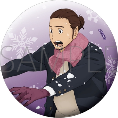 【グッズ-バッチ】ハイキュー!! グリッター缶バッジ/東峰 旭